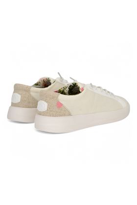 Sneaker donna in tessuto colore bianco HEY DUDE | 40154-1JZ